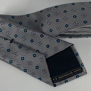 Ermenegildo Zegna Geometric Silk Tie
